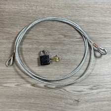 Vehicle Cover Lock Cable Kit - Prevent Theft - Protect Car Vehicle Cover Lock Cable Kit - Prevent Theft - Protect Car