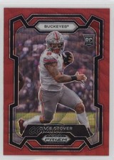 2024 Panini Prizm Draft Picks Ruby Wave Prizm Cade Stover #174 0x5e