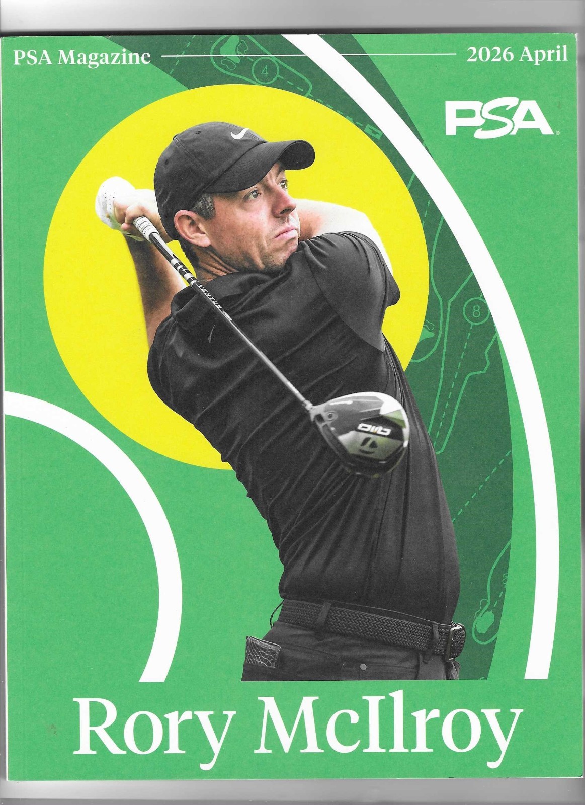 April 2026 PSA Magazine Rory McIlroy Variant Cover Masters Augusta Green