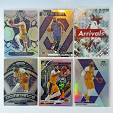 LeBron Reaves Bronny Lakers Lot (6) Mosaic Prizm Optic RC insert Refractors