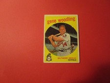 1959   TOPPS#170  GENE WOODLING  ORIOLES   EX+/EXMT