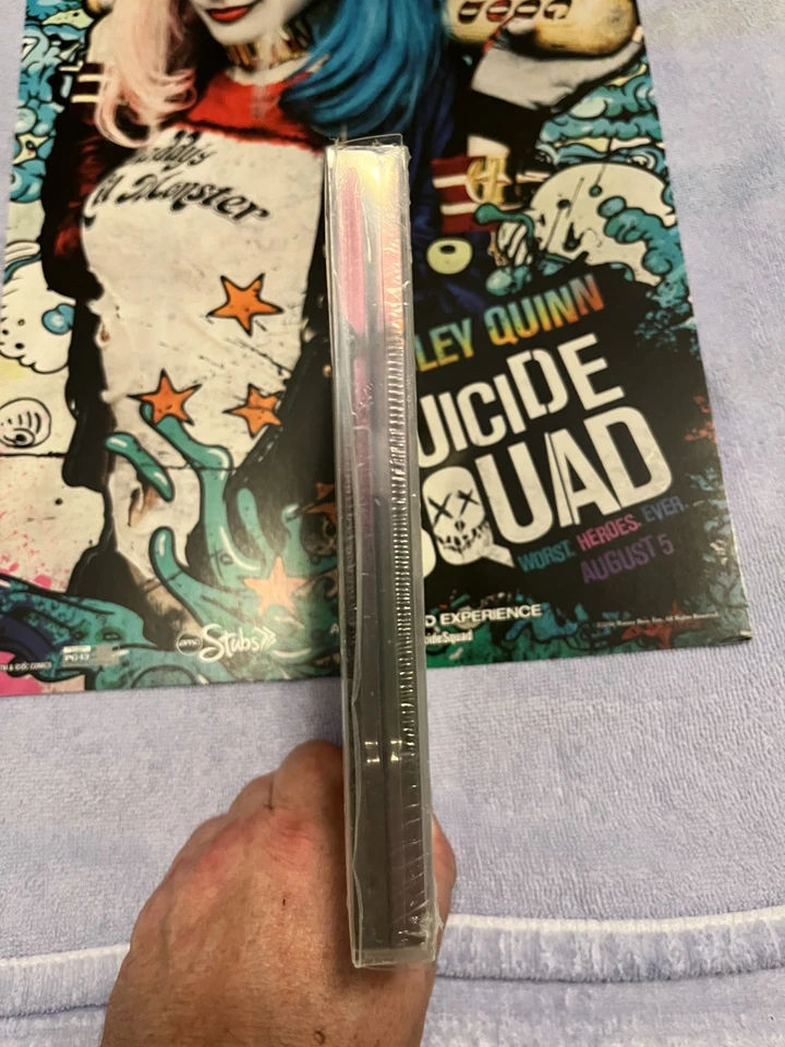 Suicide Squad:Pre-Ordered/steelbook/1st. ed./NEW/4K UHD, B.R., Dig./FREE CASE Foto 4 de 4
