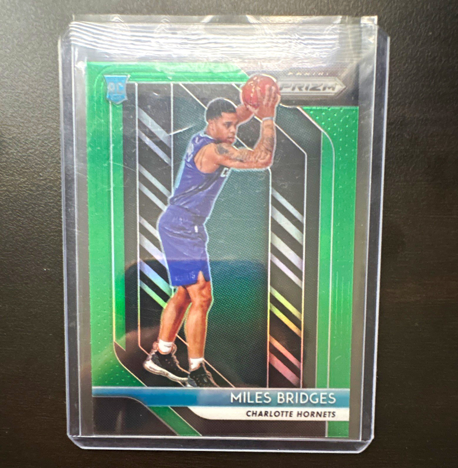 Panini Prizm 2018-19 Miles Bridges #278 RC Green Prizm Charlotte Hornets
