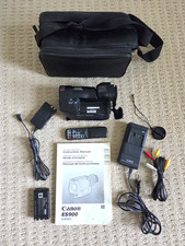 Canon ES900 8mm Video Camcorder - Tested and Working