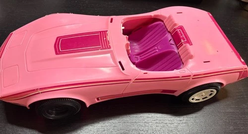 Vintage Mattel Pink 1979 Dream Vette Corvette Car Barbie 1291-2109 Rare Gremlins