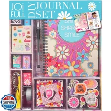 JOiFULi DIY Journal Set for Girls Gifts Ages 8 9 10 11 12 13 Years Old and Up