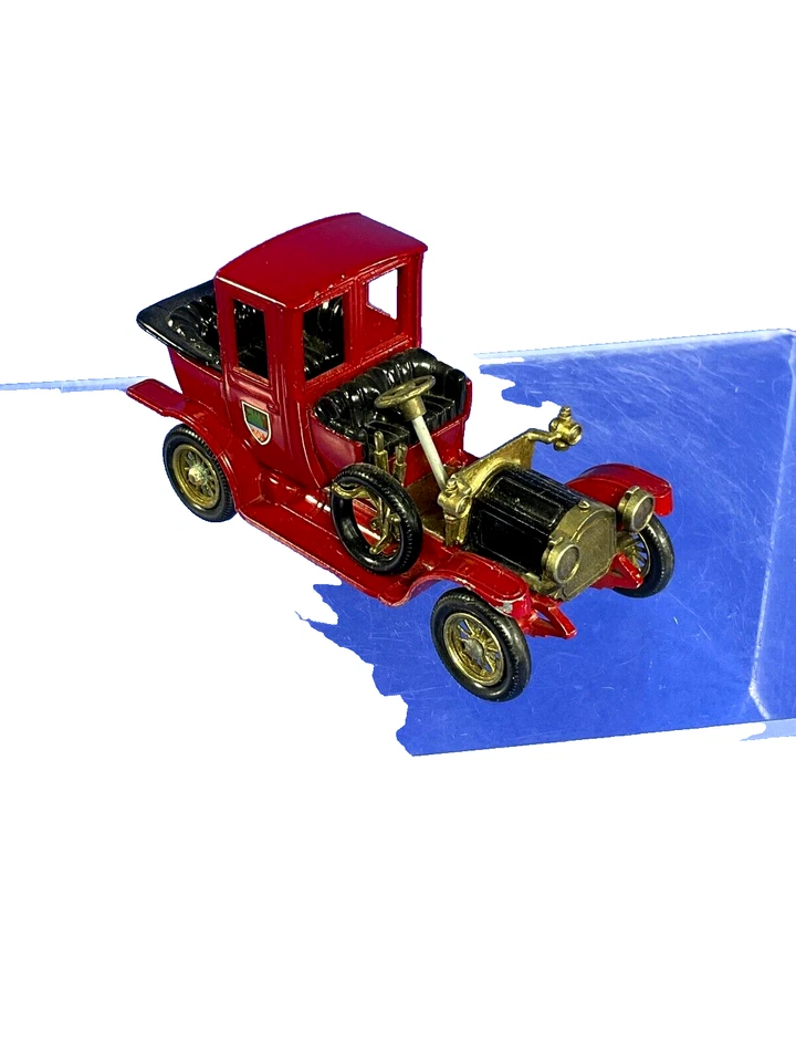 De colección, 1964 Lesney, 1912 rojo, Packard Landaulet, n.º Y-11,v.1, Hecho en Inglaterra Foto 4 de 4