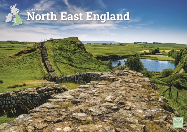 North East England A4 Calendar 2026 CALENDAR 9781529897647
