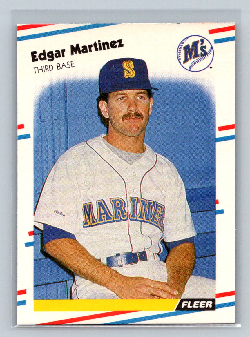 1988 Fleer #378 Edgar Martinez