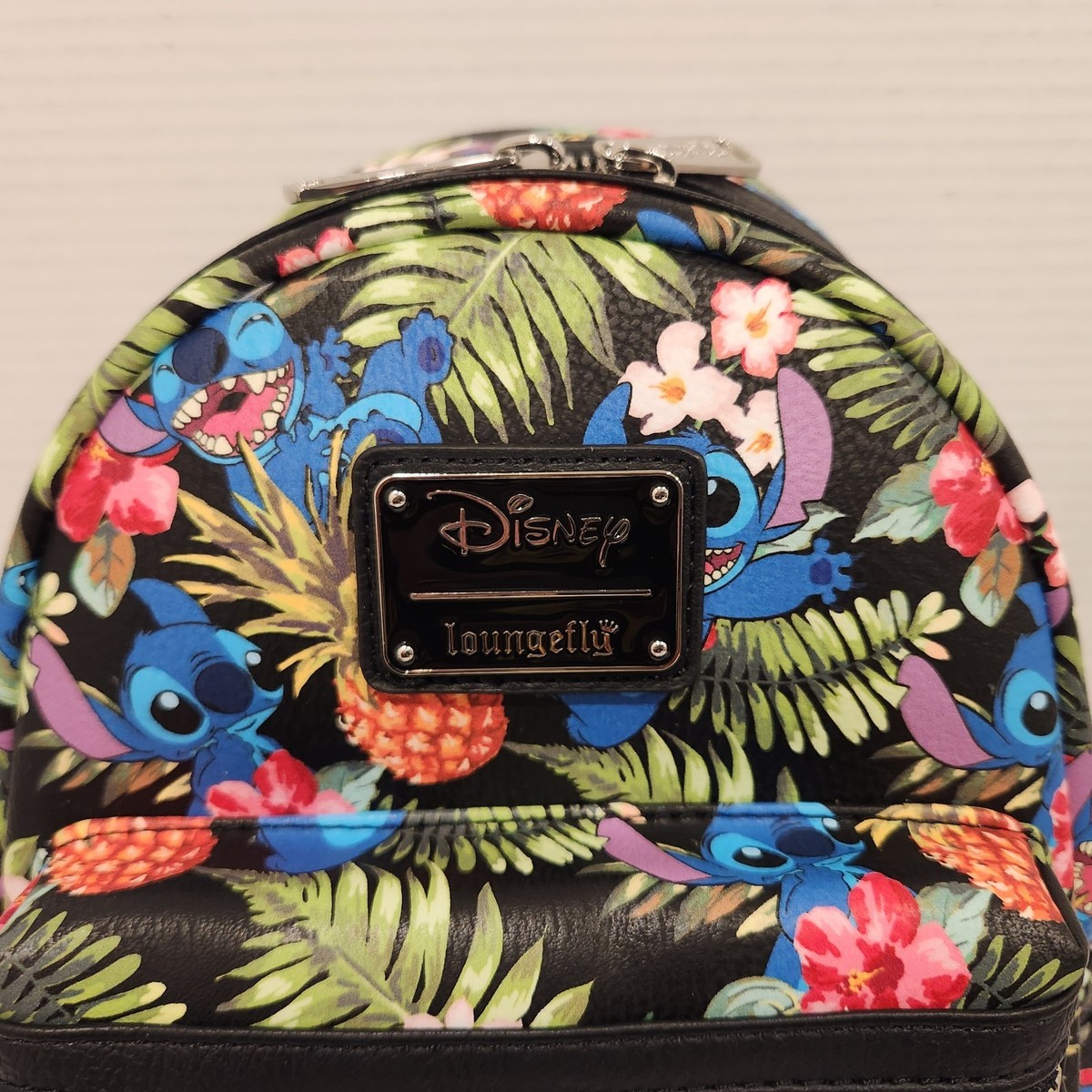 RARE Retired Disney Exclusive Stitch Pineapple Loungefly NWT NEW NWT Loungefly Disney Stitch Tropical Pineapple Print  main image 2