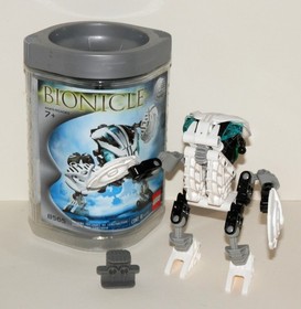 LEGO Bionicle #8560-8562-8563-8564-8565 Set of 5 With Cannisters + 1 Guide