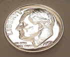 1954 Gem  Proof  "EYE CANDY" Dime 90% Silver Blazing Luster  #330 ~ 4