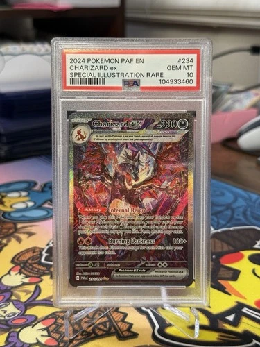 Pokemon TCG Paldean Fates Special Illustration Rare Charizard EX #234 PSA 10