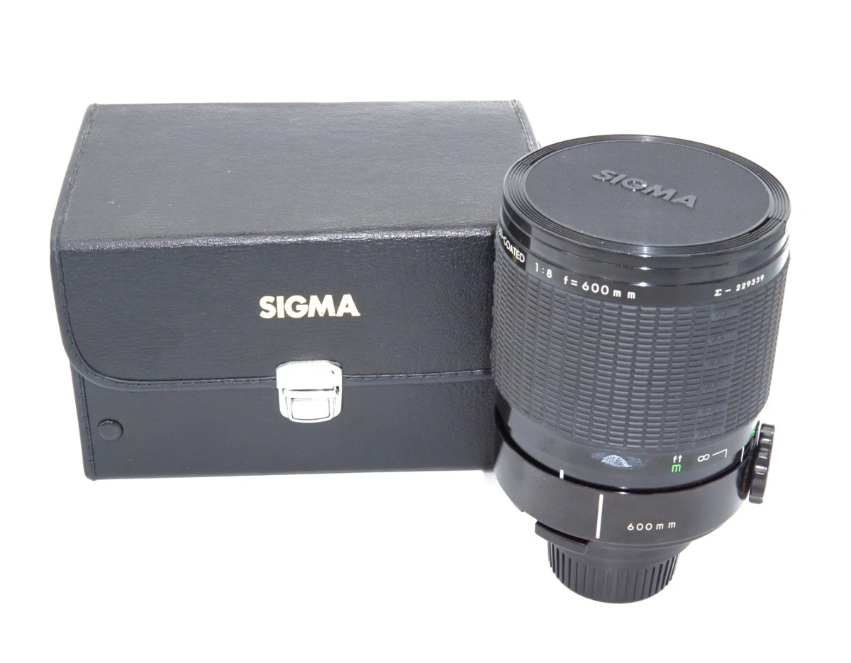 ケース付き シグマ MULTI-COATED 600mm F8 ペンタックス Yahoo!オークション - 「シグマ 600mm f8」ペンタックス (一眼カメラ用