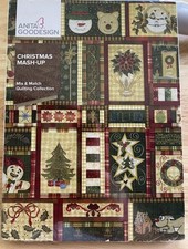 Anita Goodesign Christmas Mash-Up Embroidery Machine CD NEW 297AGHD
