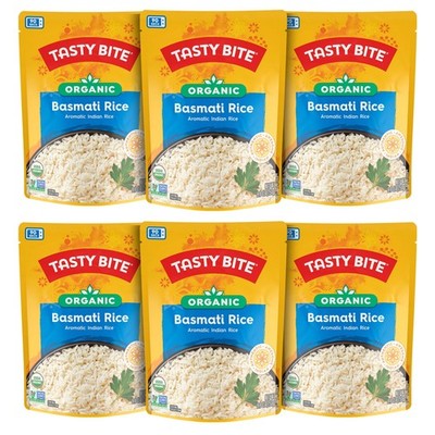 Tasty Bite Organic Basmati Rice, 8.8 Ounce, Pack of 12, Ready to Eat, Microwa...