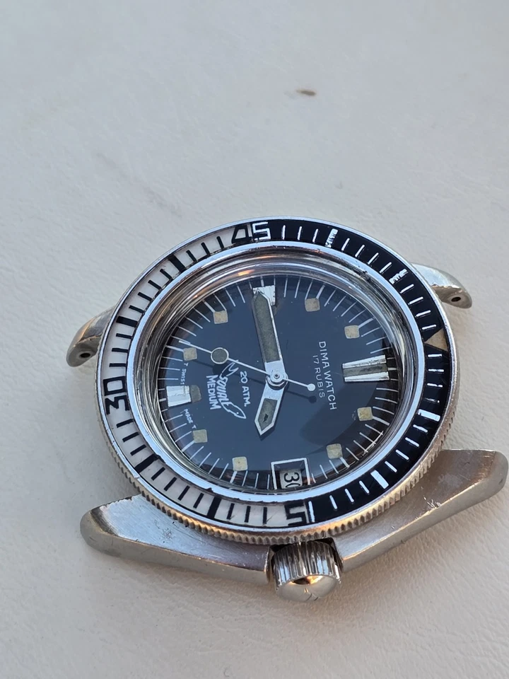 Vintage Watch Squale Sub Diver Dima Watch - Image 3 of 4