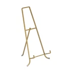 Tripar Straight Edge Gold Metal Display Easel for One 15" Item