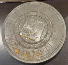 VINTAGE 12” METAL GEVAERT UNEXPOSED CINEFILM FILM REEL CASE ONLY “BELGIUM”