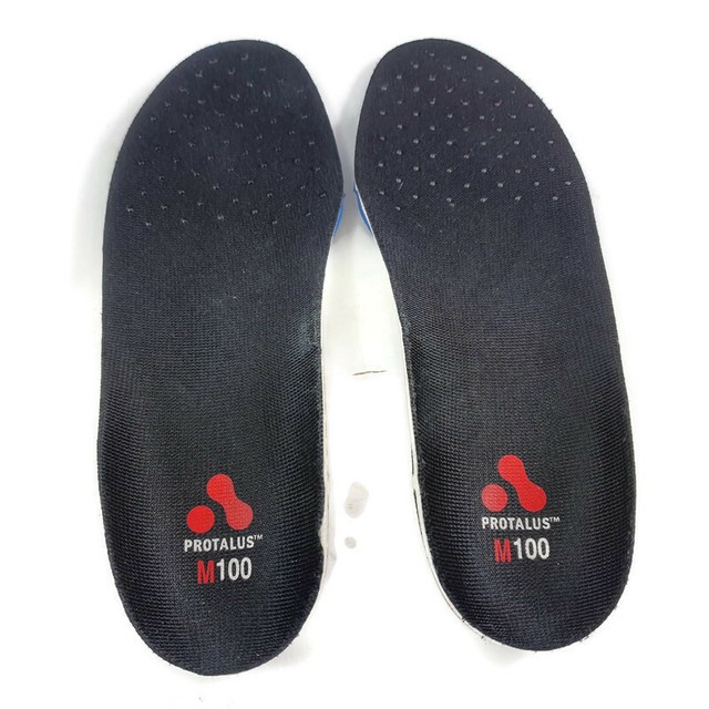 PROTALUS M100 BLACK RED BLUE INSOLES MENS SIZE 7 WOMENS SIZE 8.5 100 M