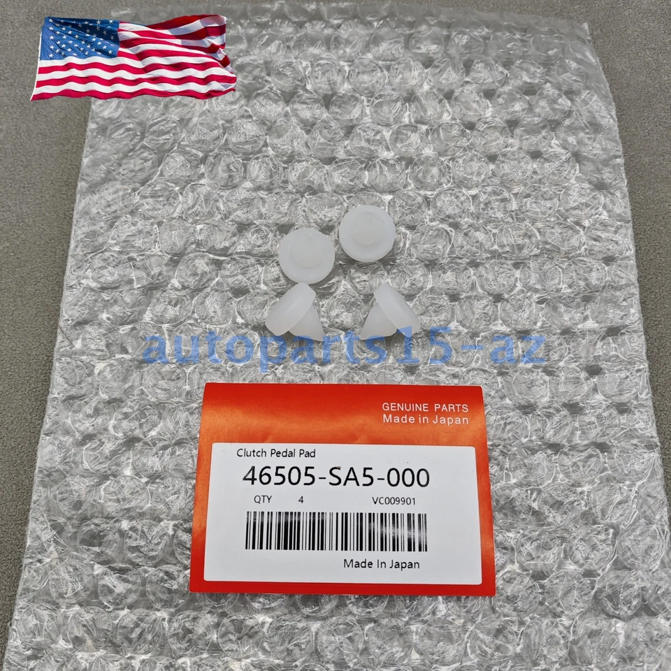 New ! 4PCS Brake Clutch Pedal Stopper Stop Pad Fits For Honda Civic Accord New - Imagem 4 de 4