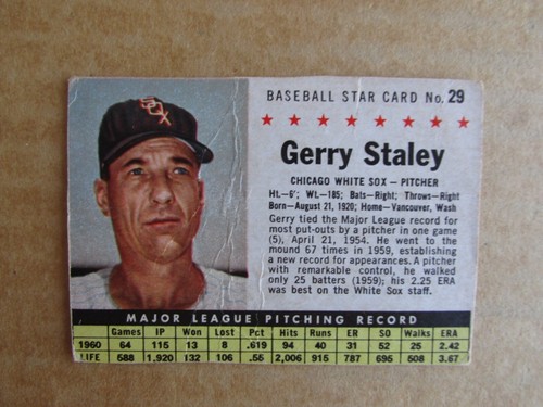 1961 POST BASEBALL CARD SINGLES COMPLETE YOUR SET PICK CHOOSE UPDATED 10/23 - Picture 46 of 347