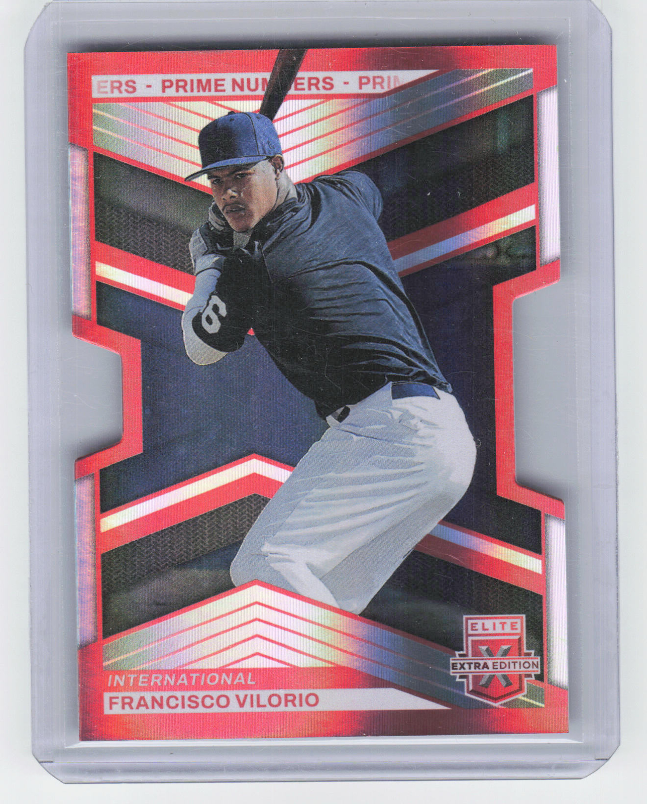 2023 Panini Elite Extra Edition #150 Francisco Vilorio Prime Numbers C #/9