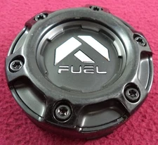 Fuel Wheels Flat Black / Gloss Black Custom Wheel Center Cap # 1004-68BLD (1)