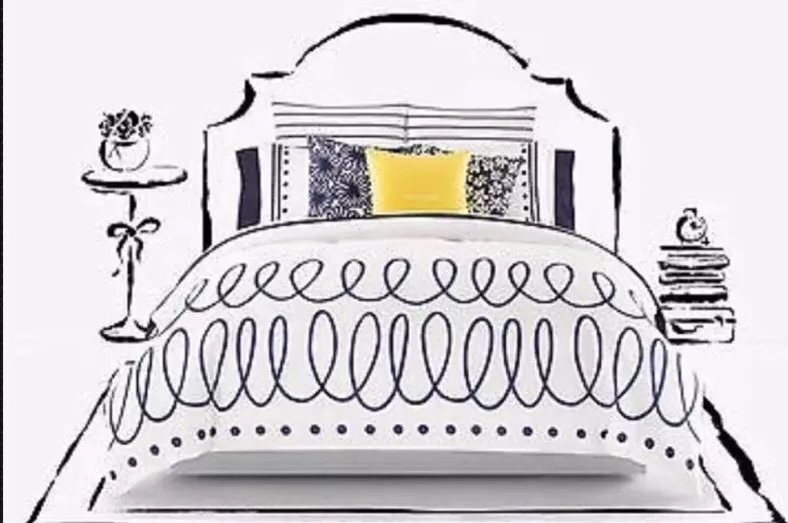 KATE SPADE CHARLOTTE STREET GREY WHITE FULL / QUEEN DUVET COVER SET W /  SHAMS | eBay