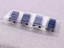 Replacement NEC/TOKIN 470uF 6.3V SMD Tantalum Capacitors (Pack of 4) PS3 Fat Fix