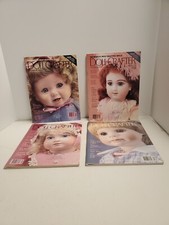 Lot of 4 DOLL CRAFTER Magazines W/Patterns 1990 January to April