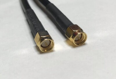 SMA Male to SMA Male 50ft Coaxial RG58 WeBoost antenna extension jumper cable US