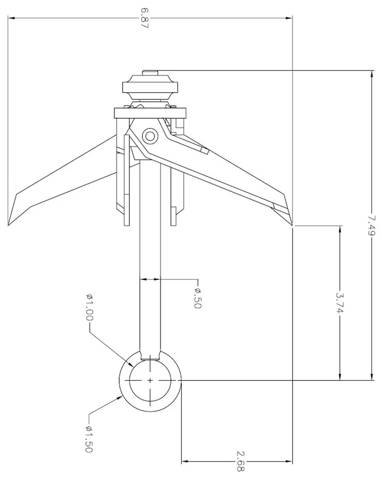 Capewell Retractable Grappling Hook - Image 3 of 3