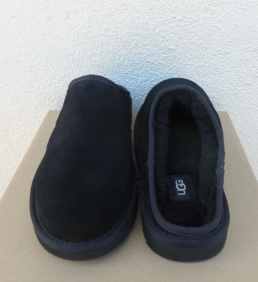 UGG Black Slip-On Suede Shoes Ugg Classic Micro Suede Slip-On – Ellie Belle main image 2