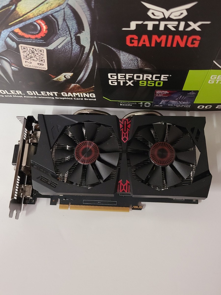 Graphics Cards Strix Gtx 950 ASUS Strix GeForce GTX 950 2GB GDDR5