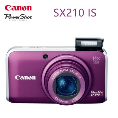 Canon PowerShot SX210 IS 14.1 MP Compact Digital Camera English w