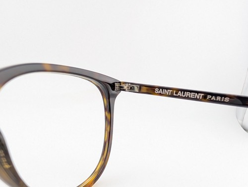 Monturas para gafas Saint Laurent solamente, SL306 002, 52-18-145, marrón, hechas en Italia - Imagen 10 de 16