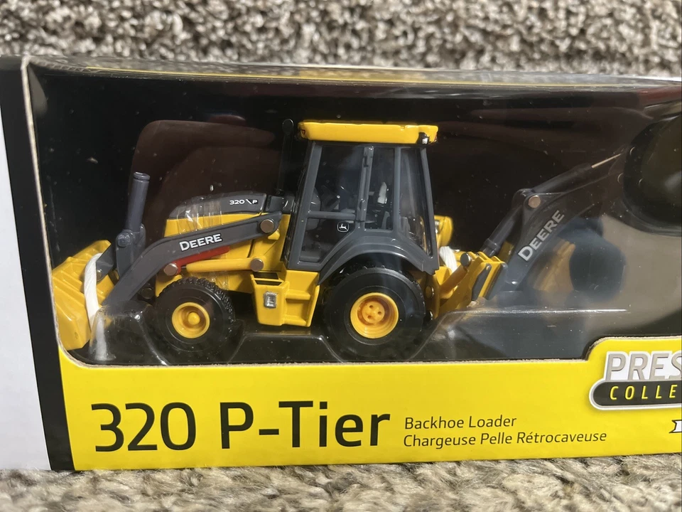 2024 ERTL 1:50 Prestige Series John Deere 320 P-Tier Scale Backhoe Loader NEW!! - Image 2 of 4