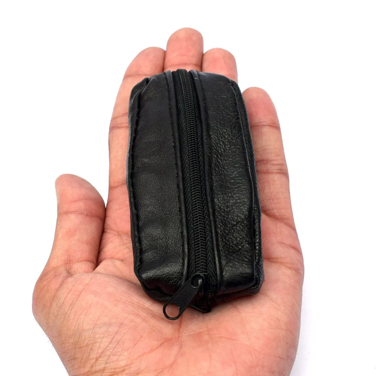 Leather Key Pouch Wallet