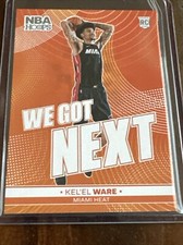 2024-25 NBA Hoops Basketball KEL'EL WARE RC We Got Next -MIAMI HEAT- #34