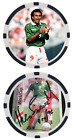 HUGO SANCHEZ - FÃTBOL LEGEND - SOCCER LEGEND - POKER CHIP - ***SIGNED***
