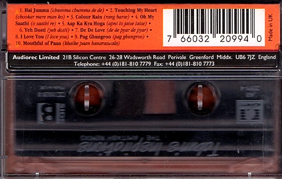 TABUN'S INSPIRATIONS THE AMITABH REMIXES - Cassette Hindi Soundtrack Tape. - Image 2 of 2