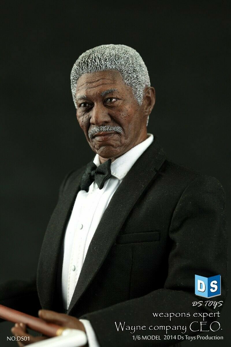 1/6 DS Toys DS01 Weapons Expert CEO The Dark Knight Lucius Fox