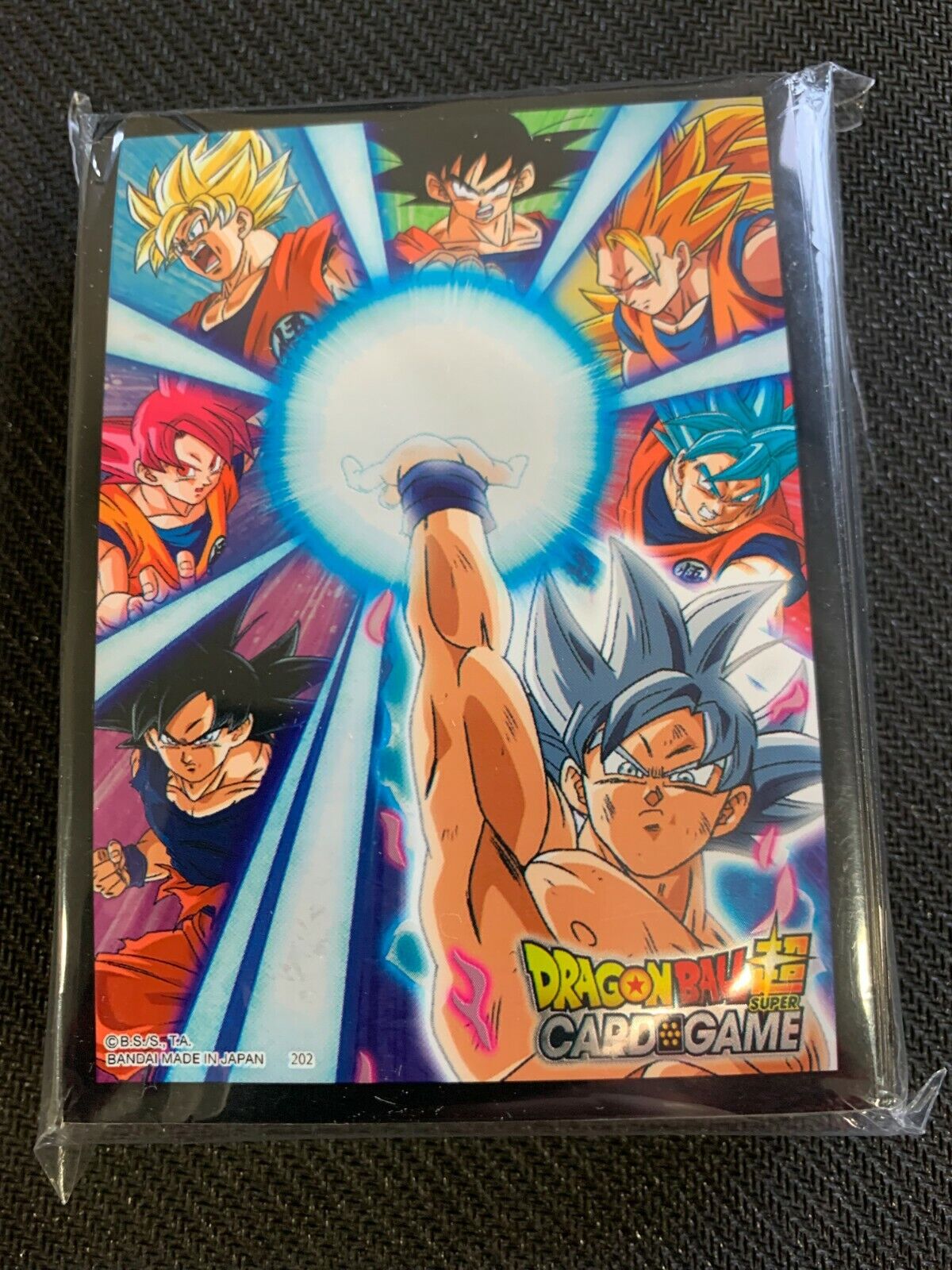 Dragon Ball Super Store Campaign 60 Card Sleeves Goku Collection 7 Super  Saiyans | Ebay