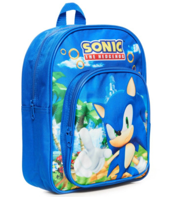 Offizieller Sonic The Hedgehog Kinder Kindergarten Schule Rucksack Tasche