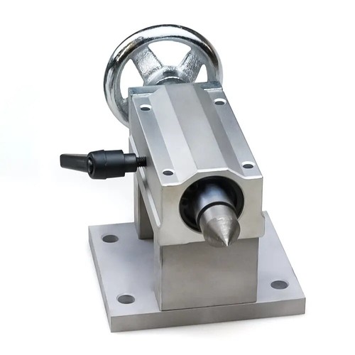 4th Axis Dividing Head 6:1 Rotation Axis CNC Mill Rotary Axis 4 Jaw Chuck 80mm - Afbeelding 4 van 8