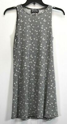 La Belle Fashions Women Floral Print Sleeveless Scoop Neck Casual A Line  Dress M | eBay