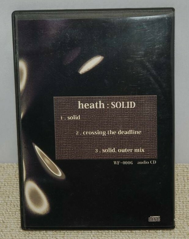 heath Single CD (CD-R) solid Japan import Mega Rare XJAPAN WF-0006