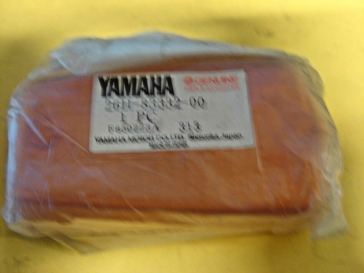 【y.m商品】 NOS Yamaha OEM Flasher Lens 1983-1985 XVZ 1200 XVZ1200 26H