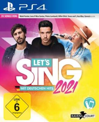 Playstation 4 Lets Sing 2021 Let's mit Deutschen Hits NEU